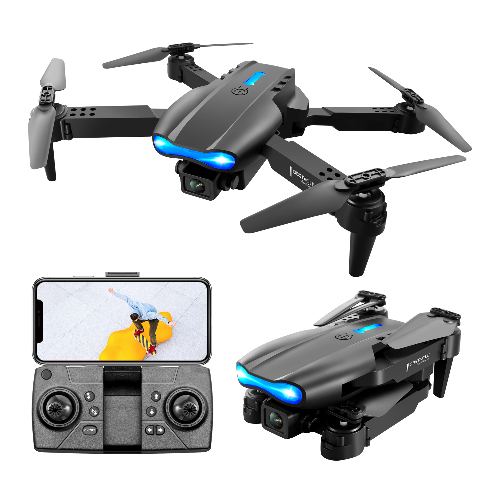 Dron AERIUM E999 4K Dual Camera - 2 baterie