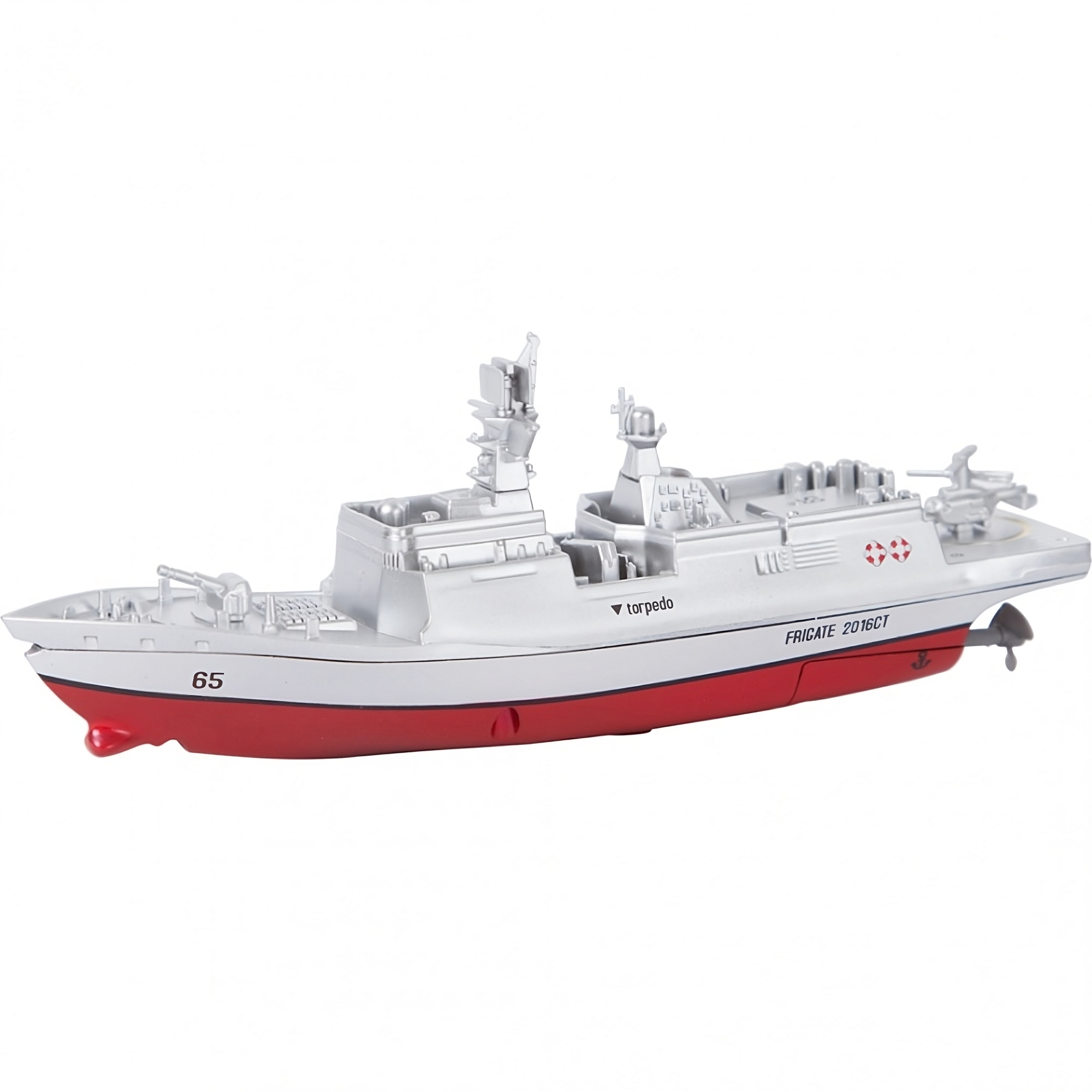 RC bitevní loď Invento Mini Frigate 2016CT - šedá